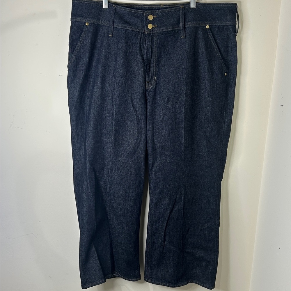NWT J. CREW Slim-wide jean with stacked buttons Size 36 - Picture 5 of 15